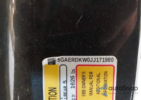 2018 Buick Enclave Avenir из США, поврежденный, VIN 5GAERDKW0JJ171980